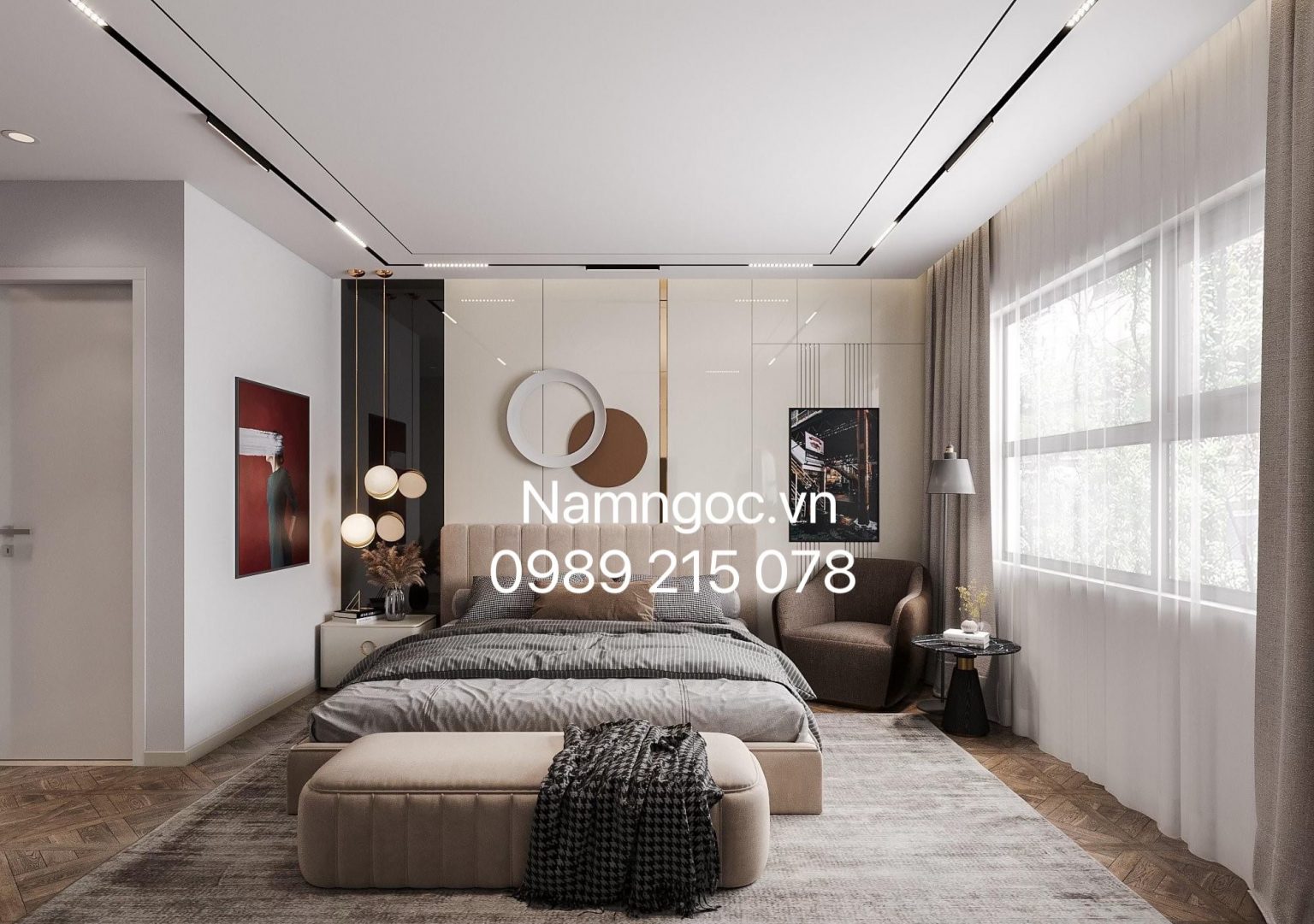Vip mẫu trần thạch cao phòng ngủ hiện đại đơn giản đẹp, từ 12m2 15m2 ...