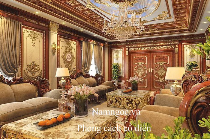 Thi công nội thất biệt thự đẹp giá rẻ