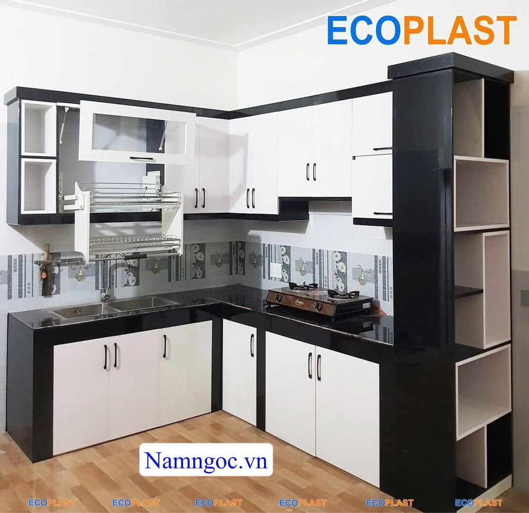 tủ bếp nhựa ecoplast